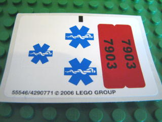 Sticker for Set 7903