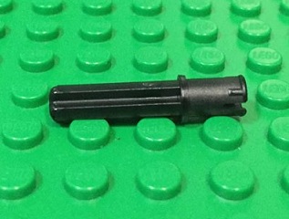 Technic, Axle Pin 3L with Friction Ridges Lengthwise and 2L Axle Technic, Axle Pin 3L with Friction Ridges Lengthwise and 2L Axle