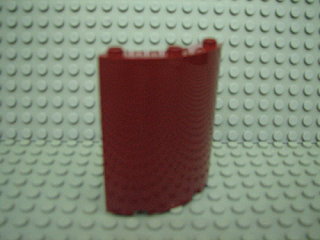 Panel 4 x 4 x 6 Quarter Cylinder 暗紅色
