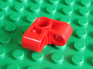 Technic, Pin Connector Perpendicular 2 x 2 Bent 紅色 Technic, Pin Connector Perpendicular 2 x 2 Bent 紅色