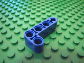 Technic, Liftarm 2 x 4 L-Shape Thick 藍色
