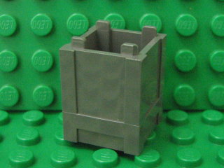 Container, Box 2 x 2 x 2 - Top Opening 深藍灰色
